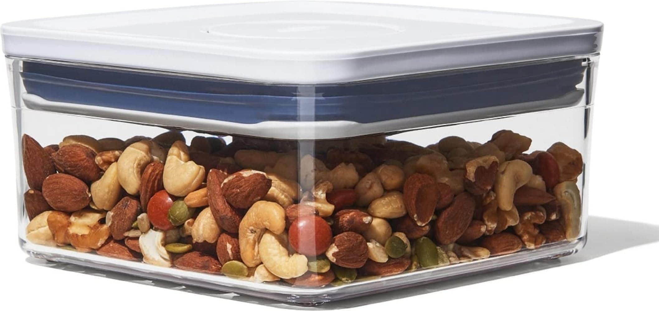 OXO Good Grips POP Container - Airtight Food Storage - Big Square Mini 1.1 Qt Ideal for tea bags, baking supplies, nuts or snacks