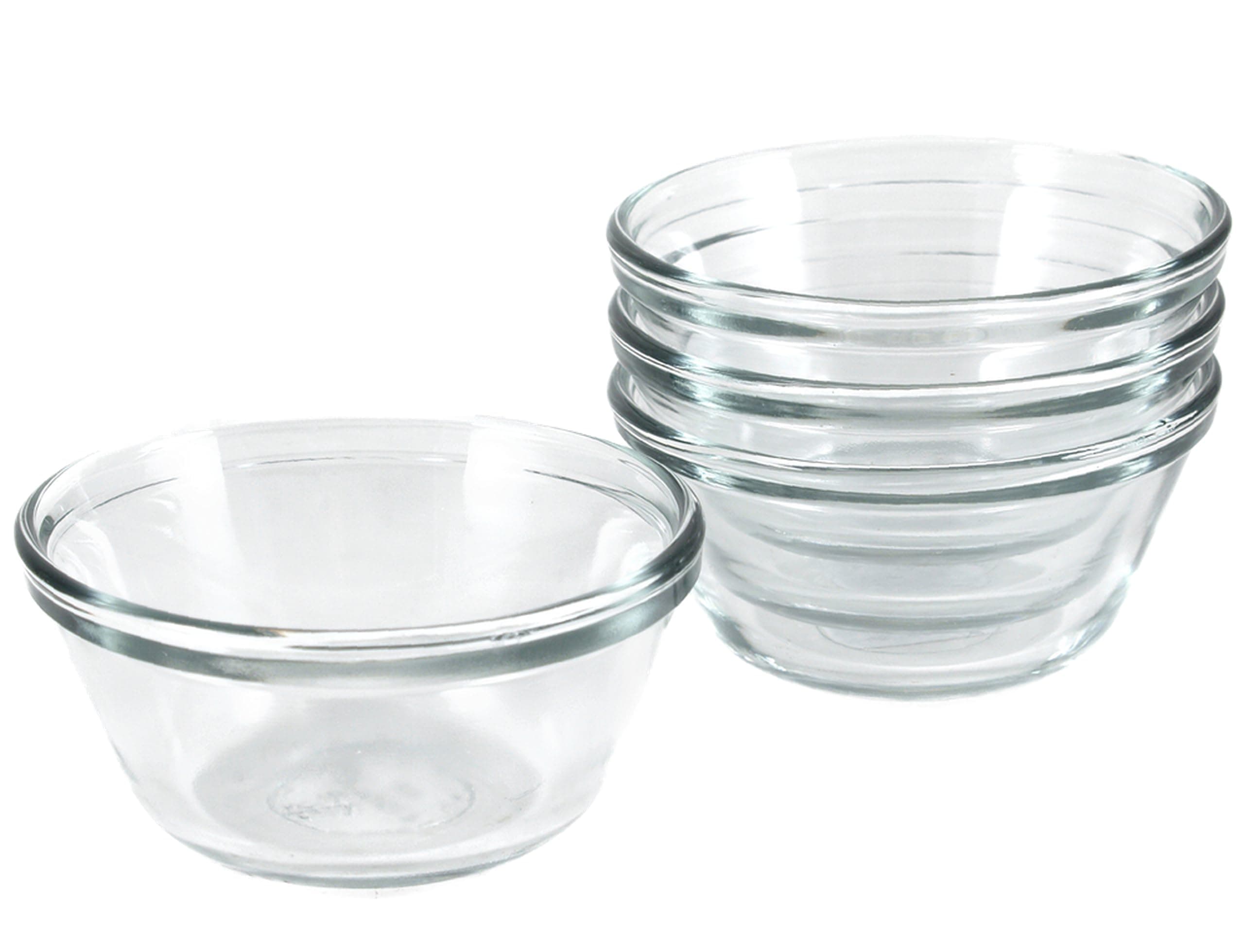 Anchor Hocking 6-Ounce Glass Custard Cups, Set of 4