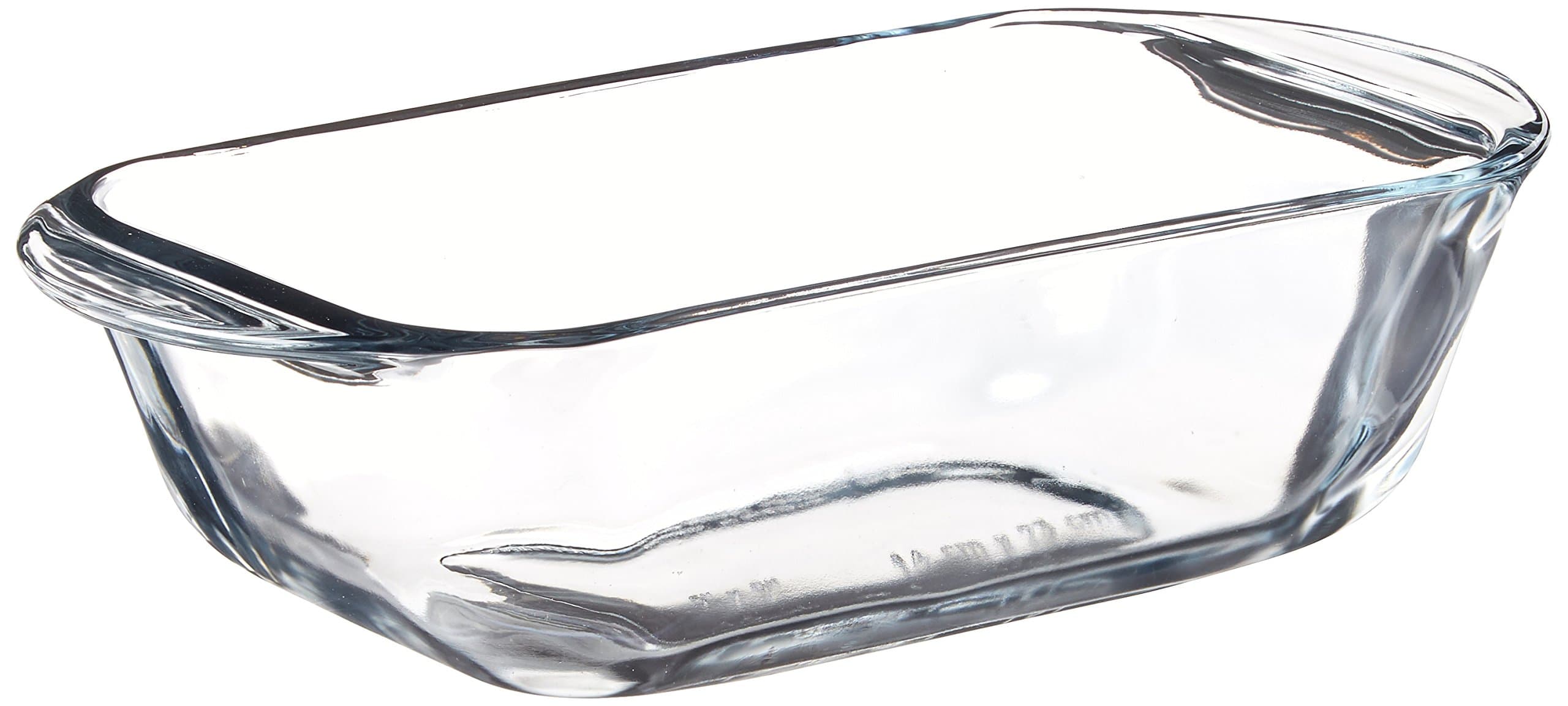 Anchor Hocking Fire-King Loaf Baking Dish, Glass, 1.5-Quart, clear, 1 ea (77888)