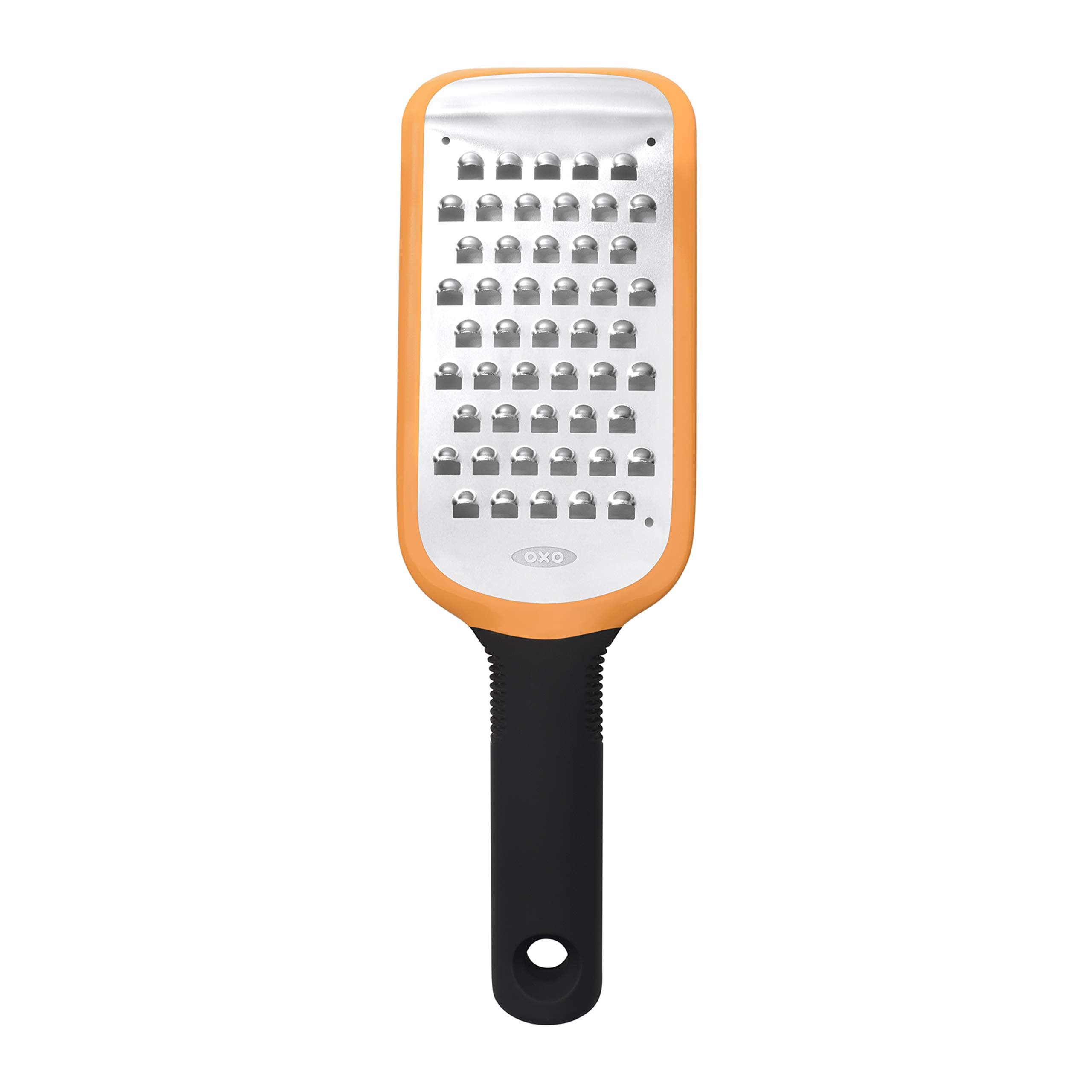 OXO Good Grips Etched Coarse Grater with Handle, Orange