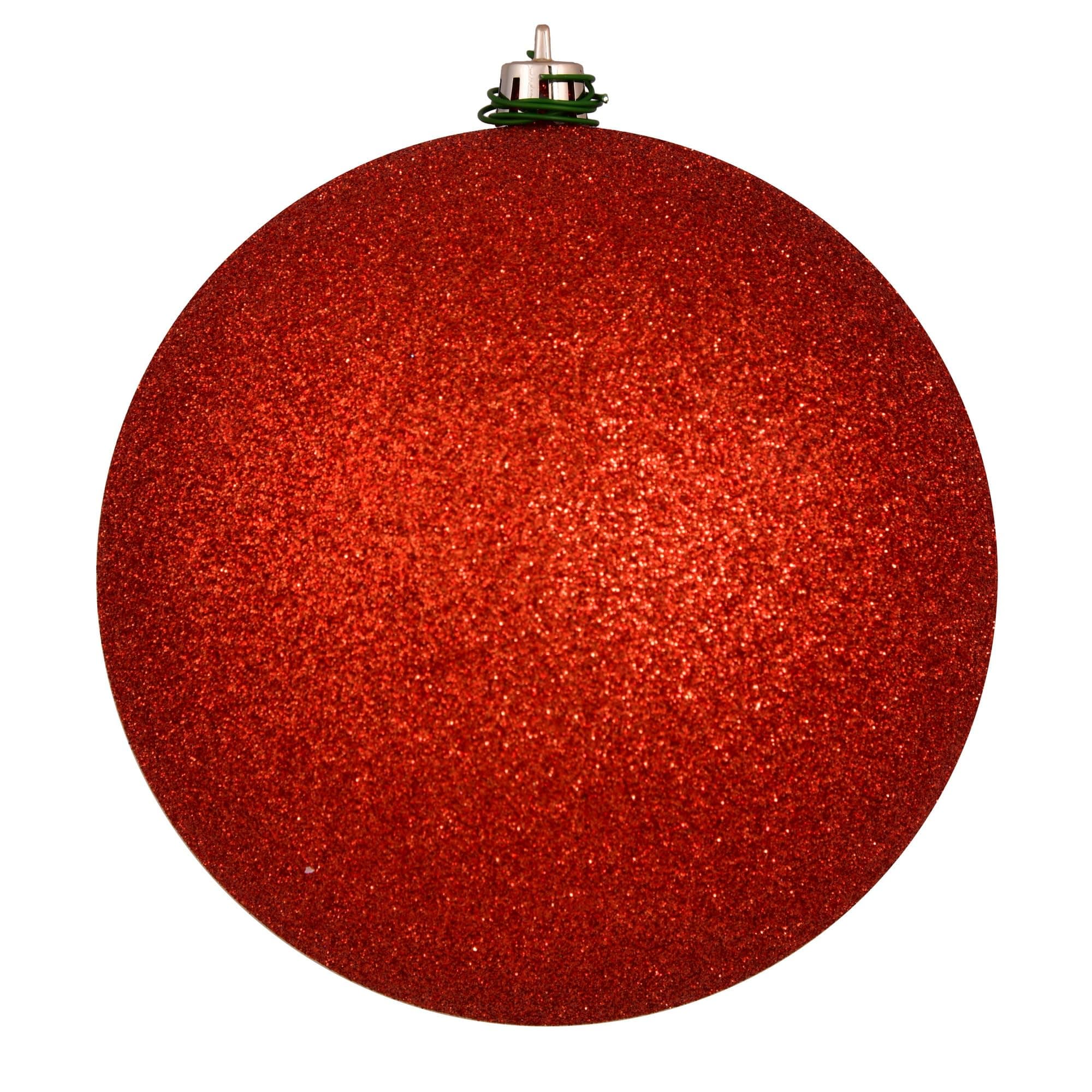 Vickerman 10" Bittersweet Glitter Ball Ornament.