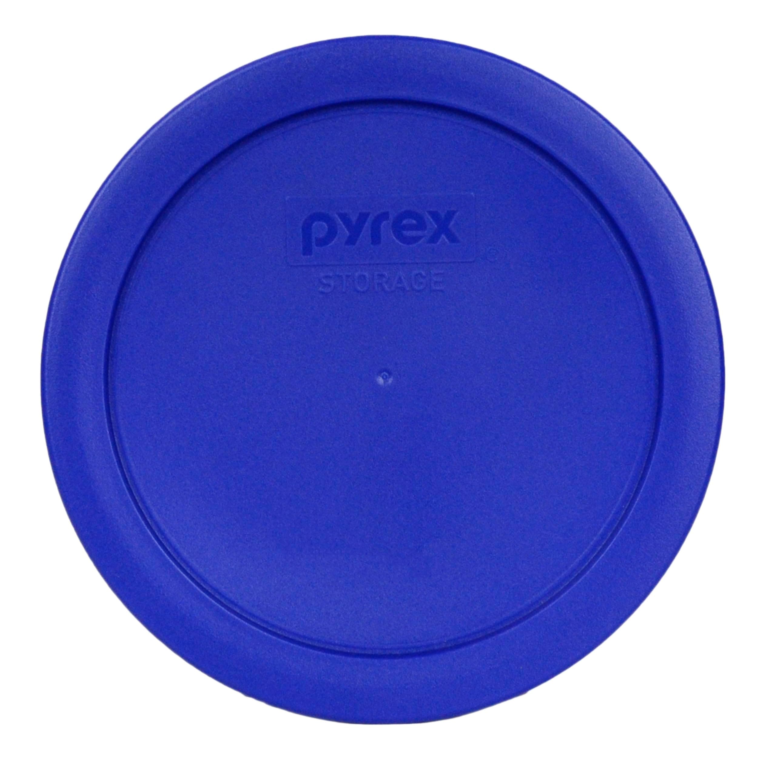 Pyrex 7201-PC (4-Cup) Cadet Blue Food Storage Lid - Made in USA