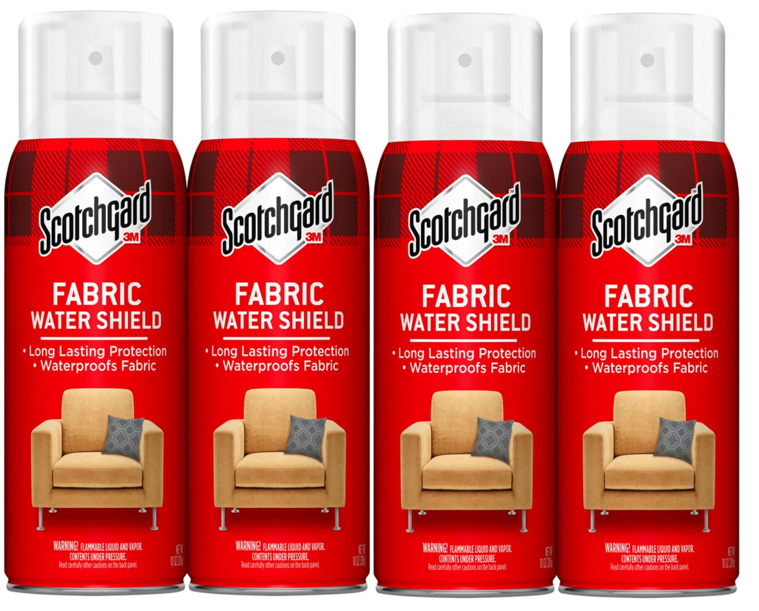 Scotchgard Fabric & Upholstery Protector – Repels Liquids, Blocks Stains – Ideal for Household Fabrics – 40 oz
